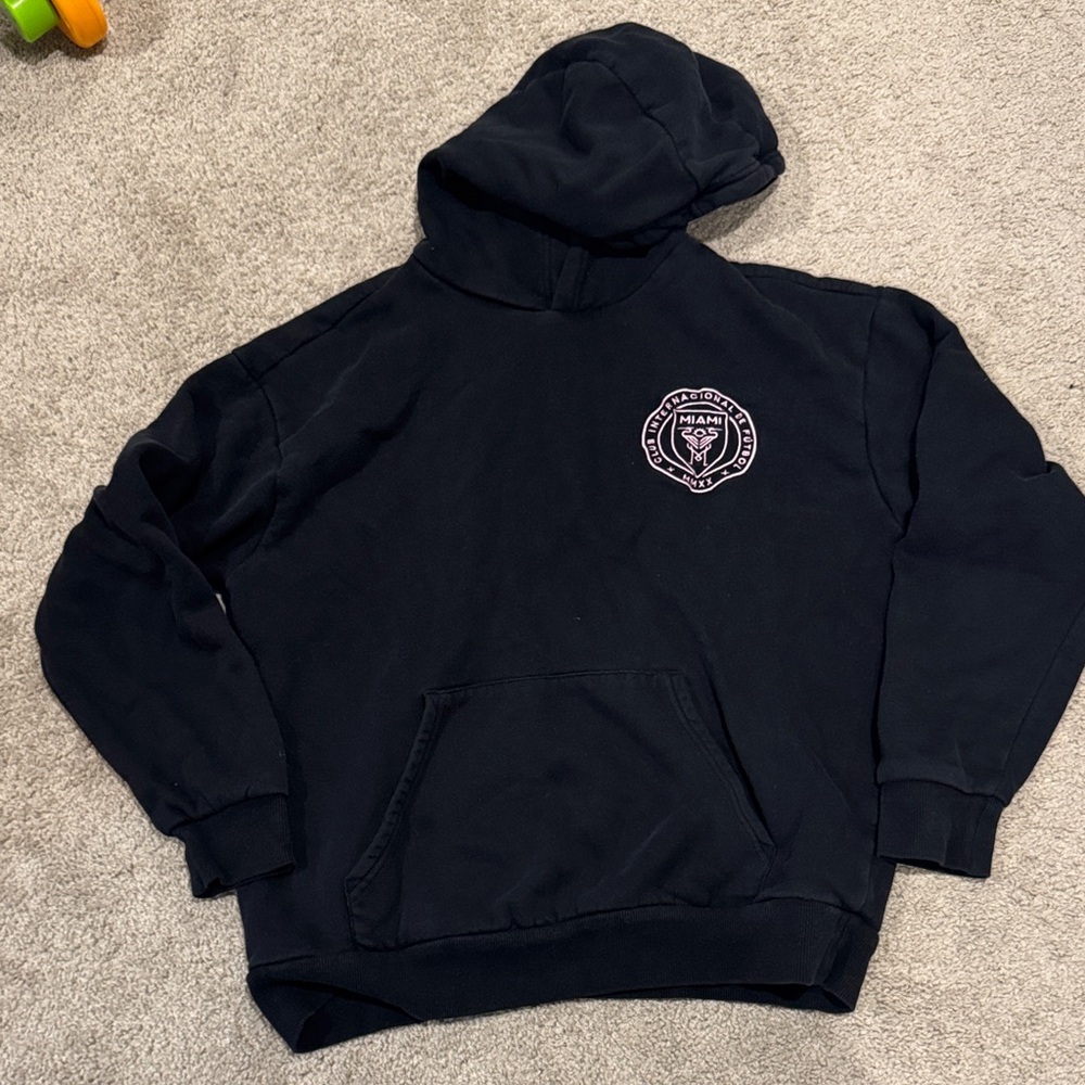 Miami Black Hoodie Sweater